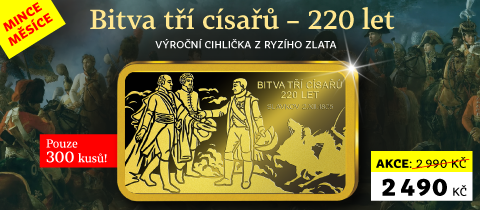 Bitva Tří císařů 1/100 oz AU