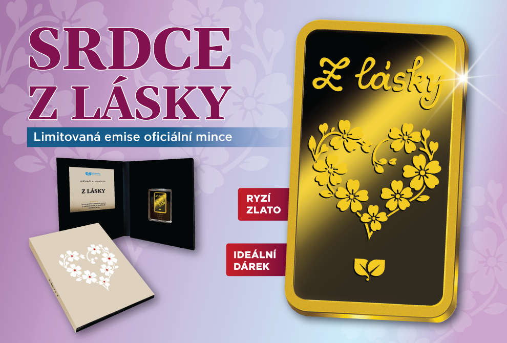 CA0203 CSIN, NIUE 2026 HALF DOLLAR Z LÁSKY 1/200 oz AU 999,9/1000 Proof srdce