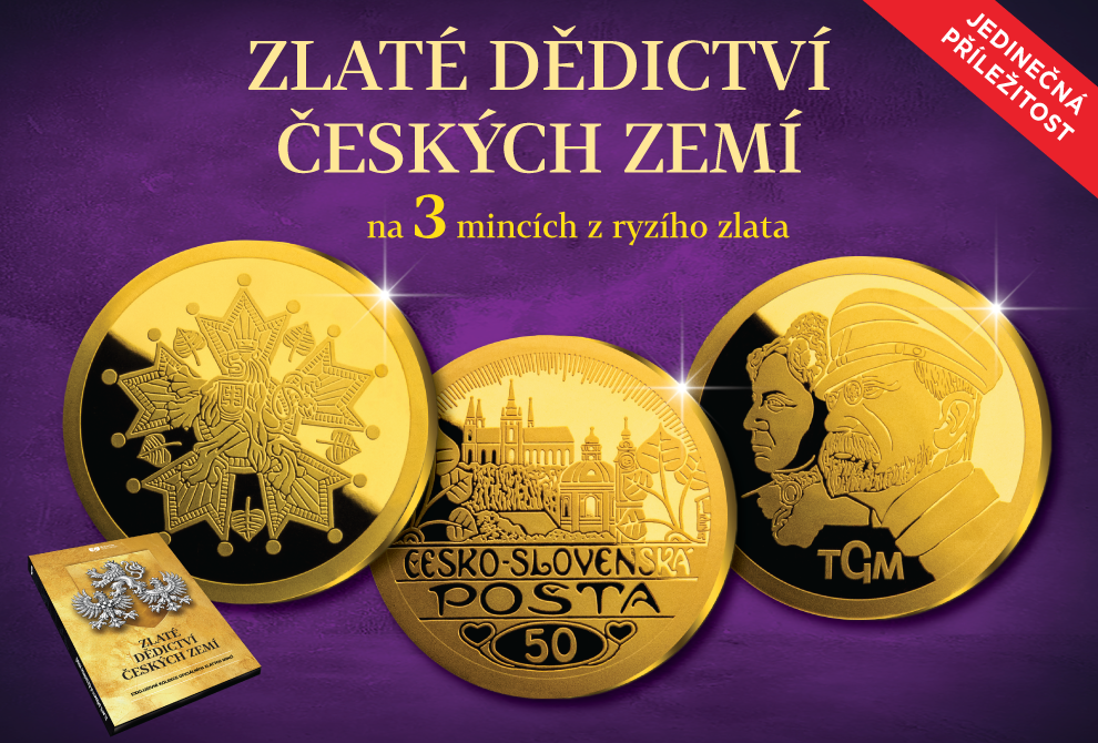6007 CHISAU - Zlaté dědictví českých zemí - ŘBL+PČSZ+TGM
