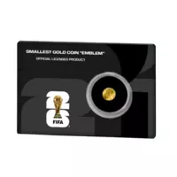 FIFA 2026, oficiální licencovaná mince z ryzího zlata