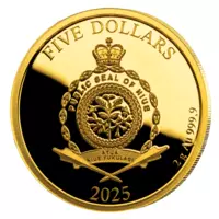 Florén Jana Lucemburského – 700 let, oficiální mince z ryzího zlata