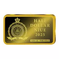 Bitva tří císařů – 220 let, pamětní mince v podobě cihličky z ryzího zlata