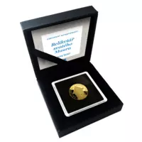 Relikviář svatého Maura - pamětní mince z 1/4 oz ryzího zlata