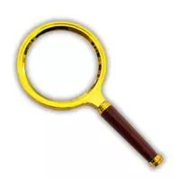 Numismatická sada - lupa, rukavice, utěrka