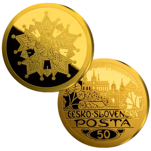 Zlaté dědictví českých zemí: První československá známka